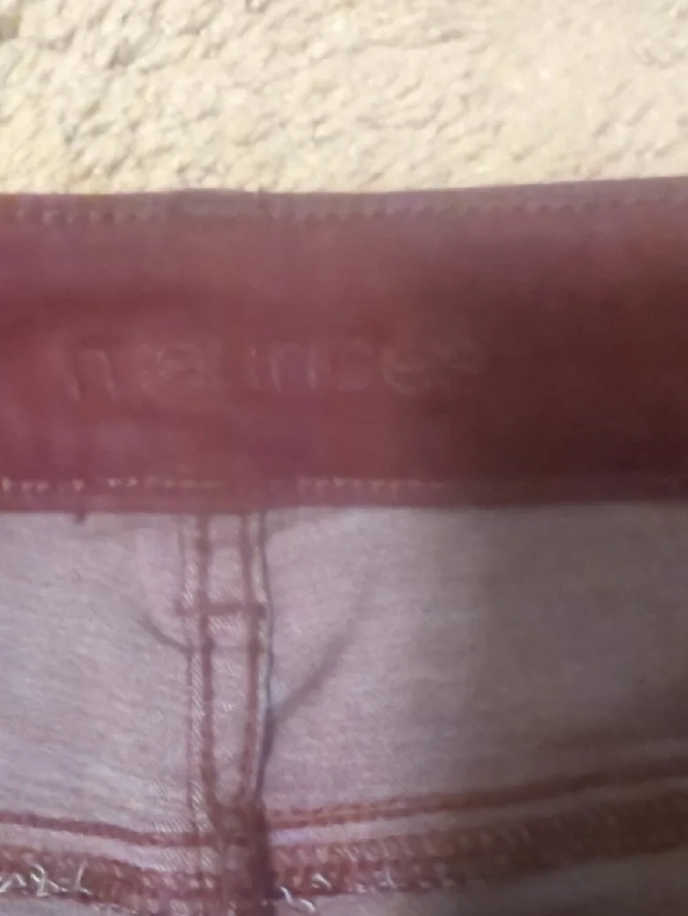 Maurices Burgandy Straight-Leg Pants - Picture 2 of 4